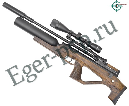 Пневматическая винтовка Jager SPR BullPup Колба (550 мм, 6.35 мм, Орех, LW)