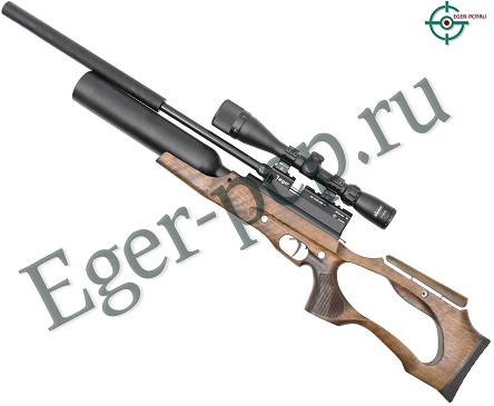 Пневматическая винтовка Jager SP Карабин колба Lothar Walther (PCP, 6.35 мм, 470 мм)