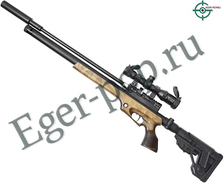 Пневматическая винтовка Jager SP Карабин (Ствол Lothar Walther, 550 мм, 6.35 мм, дерево)